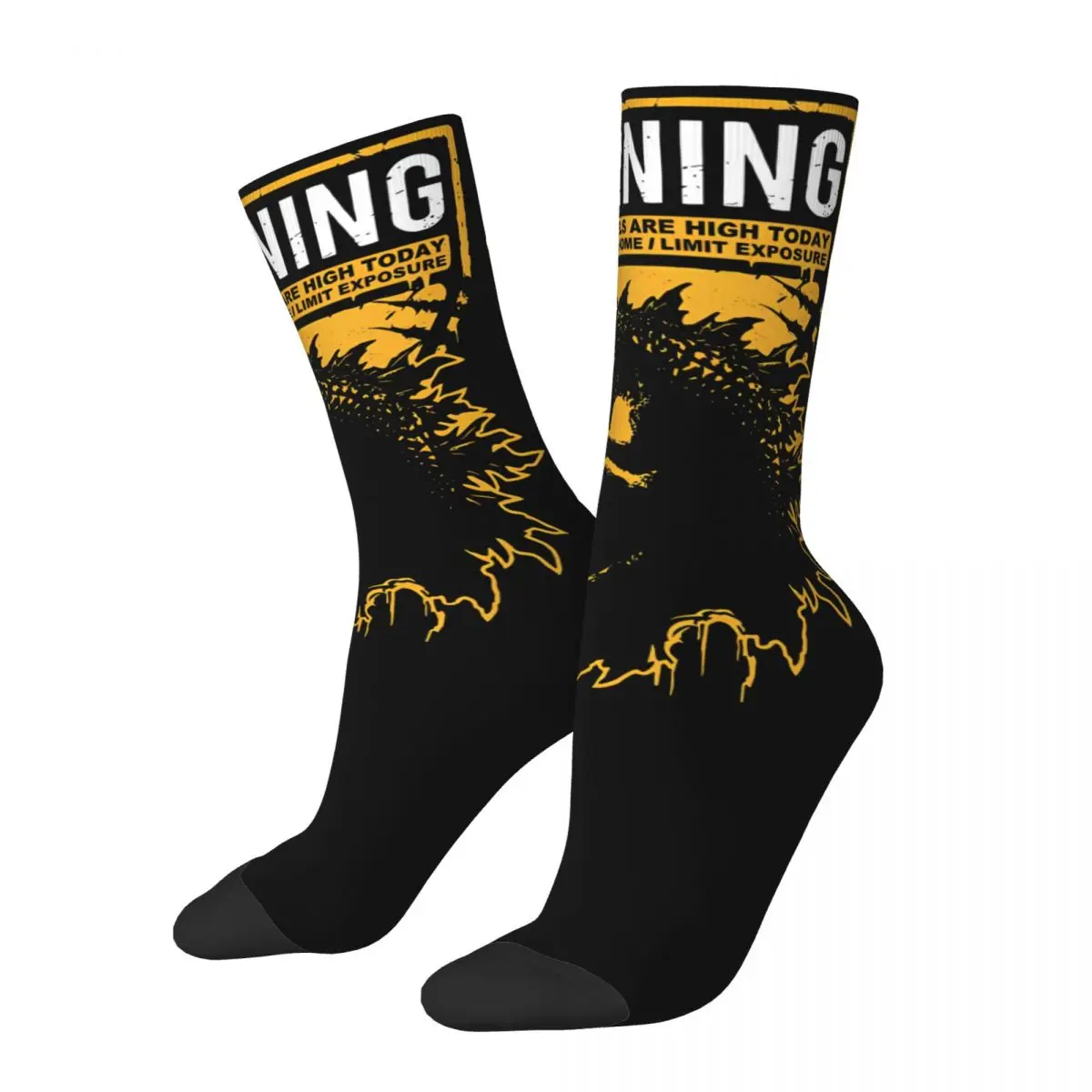 Monster dinosaur  Men Women Socks,Marine Iguanas Motion Beautiful printing Suitable for all seasons Dressing Gifts