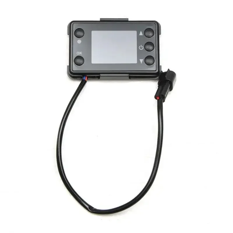 12V 24V Universal Controller Monitor พร้อมรีโมทคอนโทรลสําหรับรถยนต์ดีเซลที่จอดรถจอแสดงผล LCD Timing การตั้งค่า