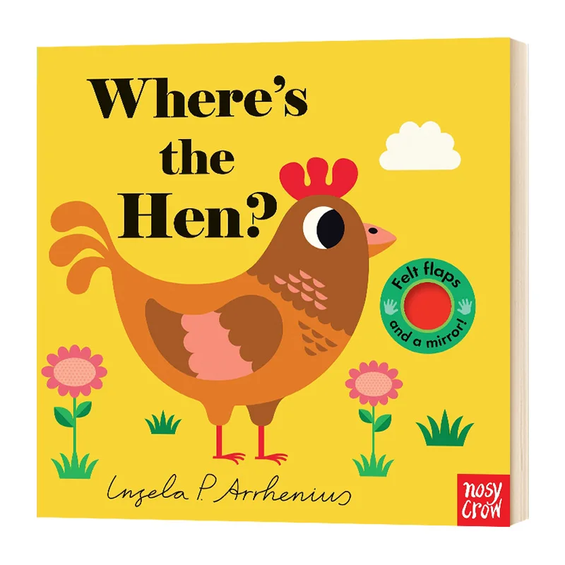 

Where's the Hen, Baby Children's books aged 1 2 3, English picture book, 9780763696465