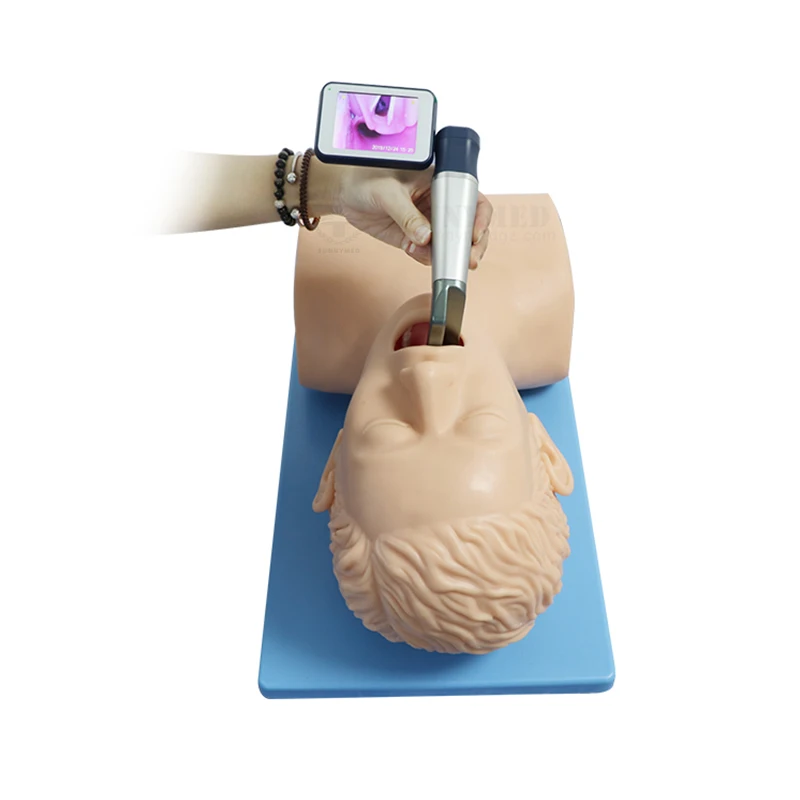 SY-P020N Ture View Portátil Portátil Endoscópio ENT Vídeo Laringoscópio Lâminas Reutilizáveis para Intubação