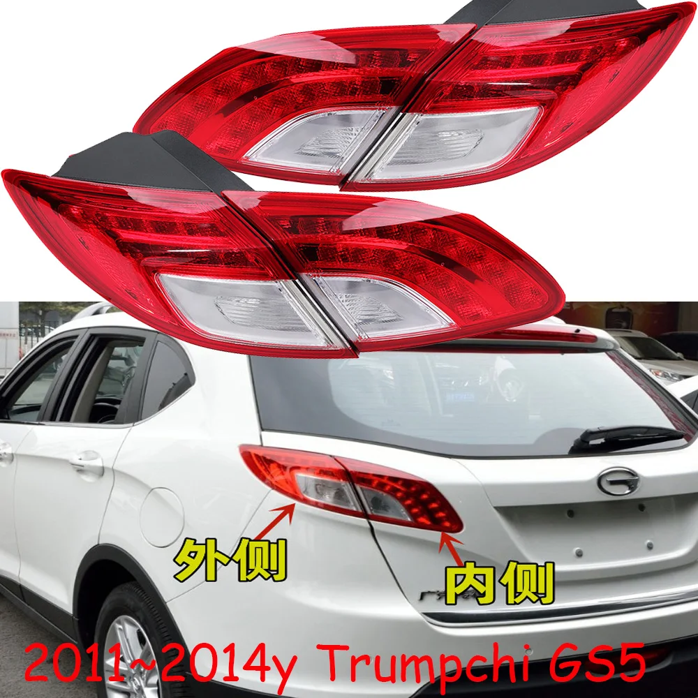 

1 шт. автомобильные аксессуары, бампер, задний фонарь Trumpchi GS5, задний фонарь 2011 ~ 2014y для Trumpchi GS5, противотуманный фонарь