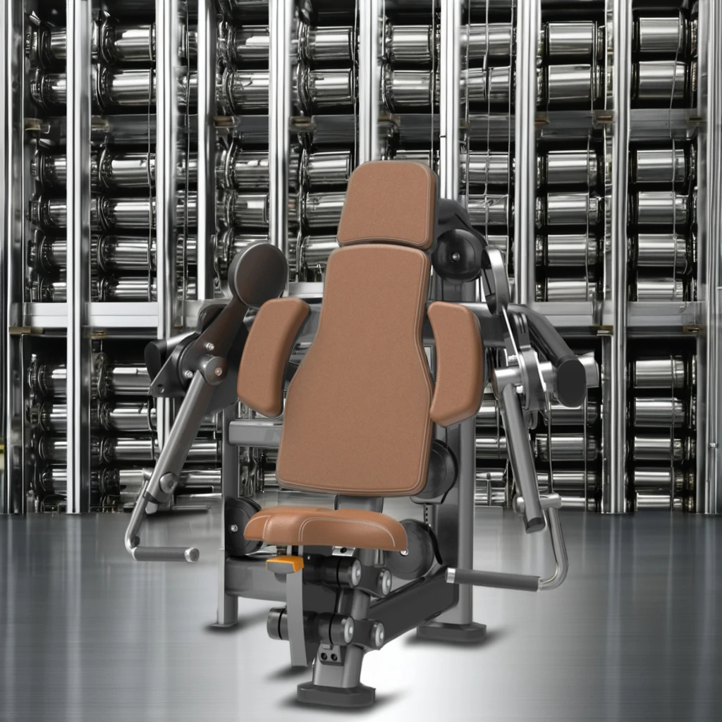 

Wholesale Heavy-Duty Steel Frame Seated Bicep and Triceps Curl Exercise Machine Custom Colors for Chest Back Leg Workout