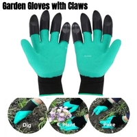 1Pc Garden Gloves with Claws - Dig, Plant, Weed & Seed Effortlessly - Protect Your Fingers & Nails