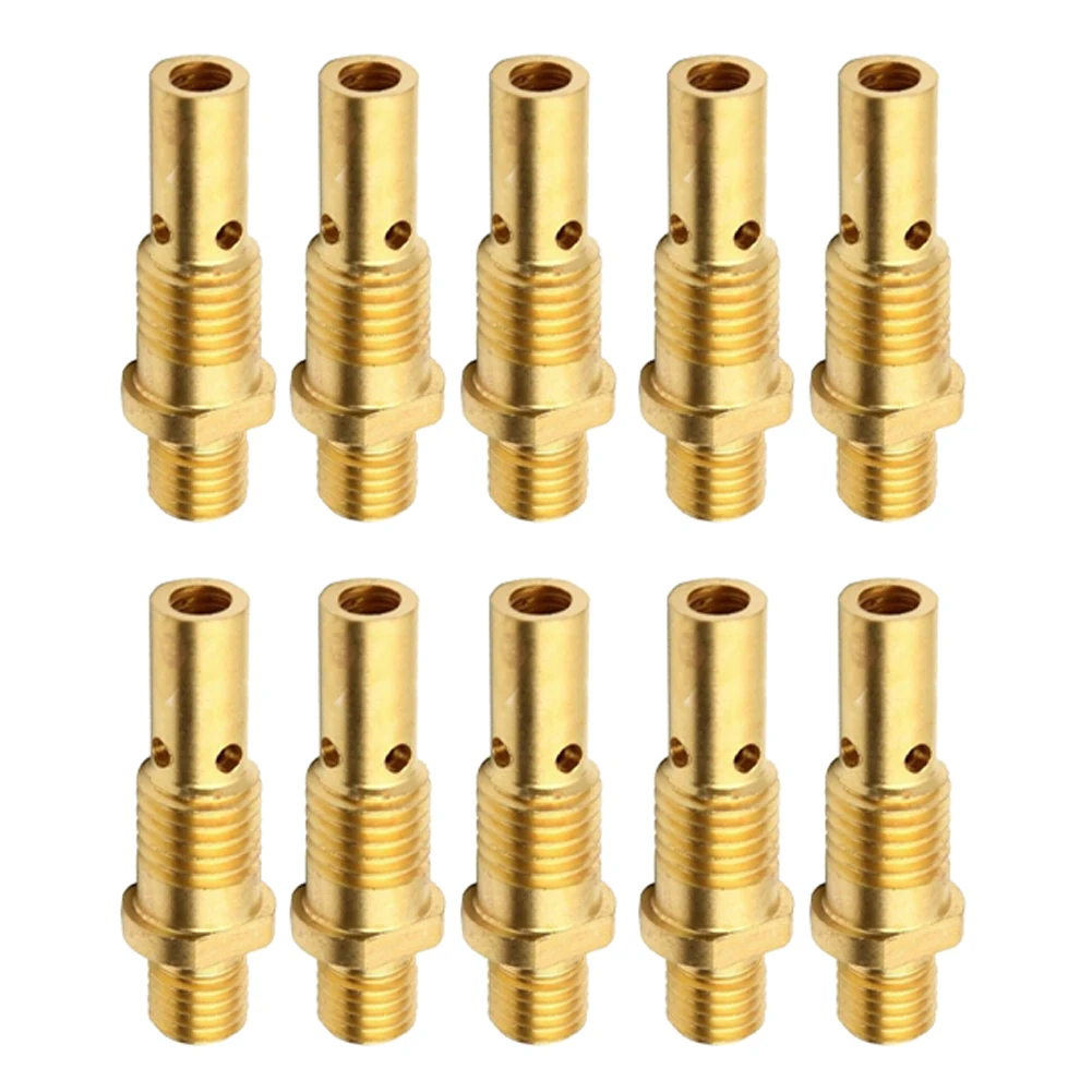 

10pcs Gas Diffusers Tip Welding Nozzle Holder Gas Diffuser Tip Brackets For Lincoln Welding Pack 35-50 Welding Machines