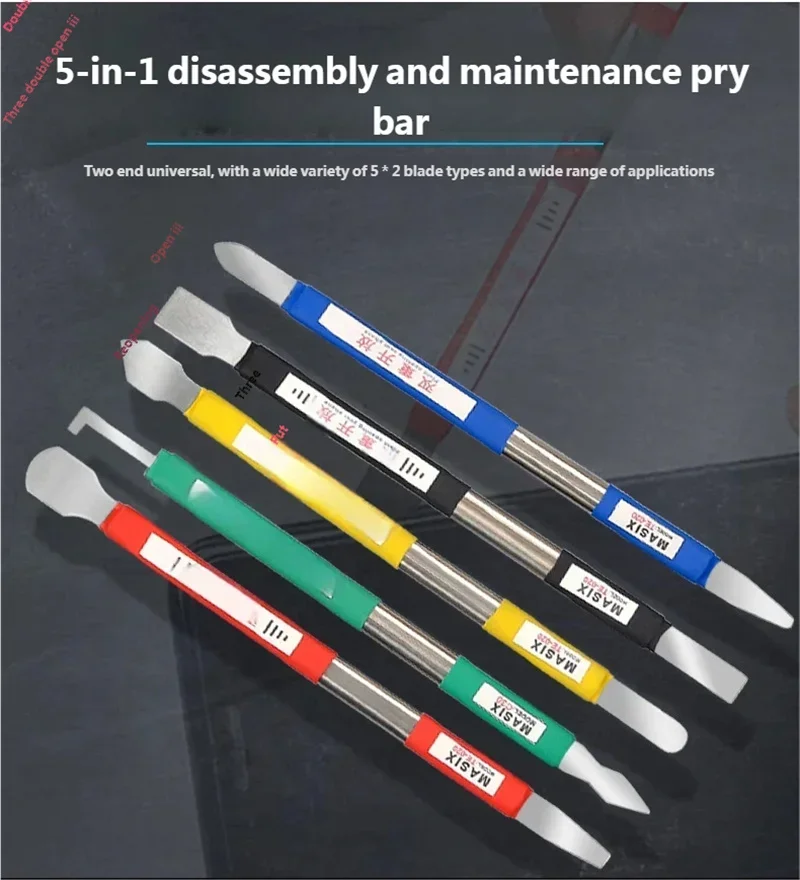TE-020 5in1 LCD Opening Disassembly And Repair Skid Pod Prying Knife For Mobile Phone Tablet LCD Screen Repair Tool