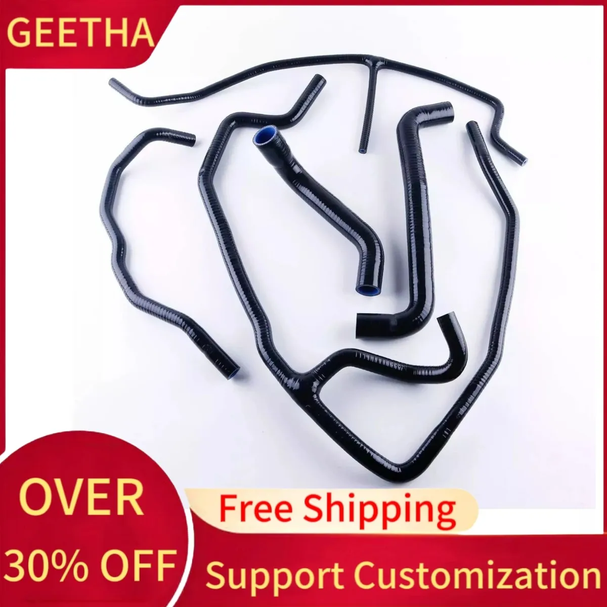 SILICONE RADIATOR Ancillary HOSE KIT FOR Chevrolet C6 Corvette/Z06 2009-2014