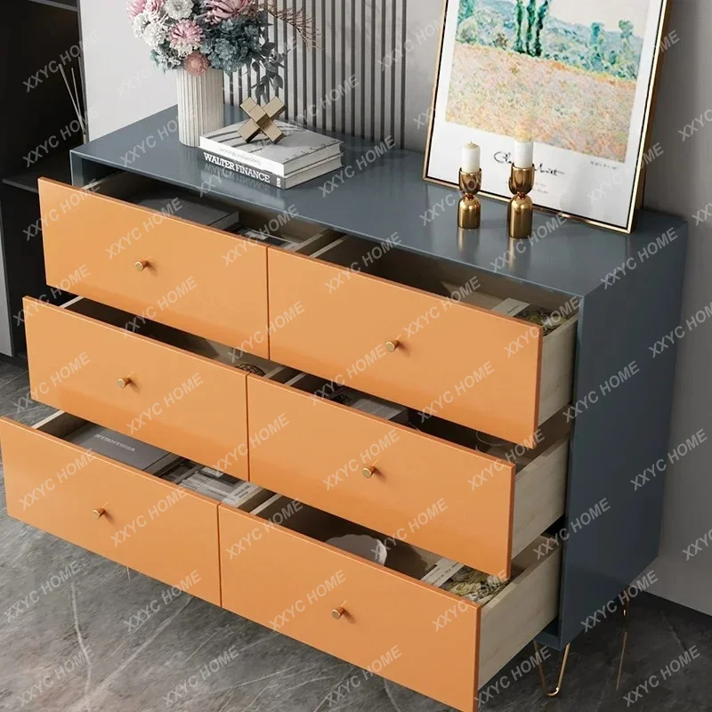 XX X  Paint Simple Modern Living Room  Storage Sideboard Cabinet Bedroom Tailstock Storage Cabinet