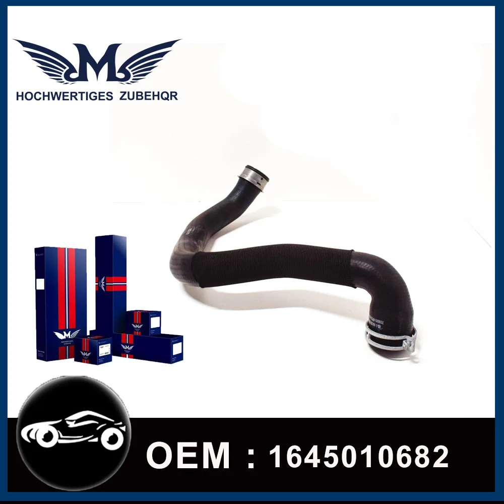 M A1645010682 1645010682 Car Water Tank Connection Suction Line Upper Hose Rubber Radiator Pipe For Mercedes Benz ML/GL 500/550