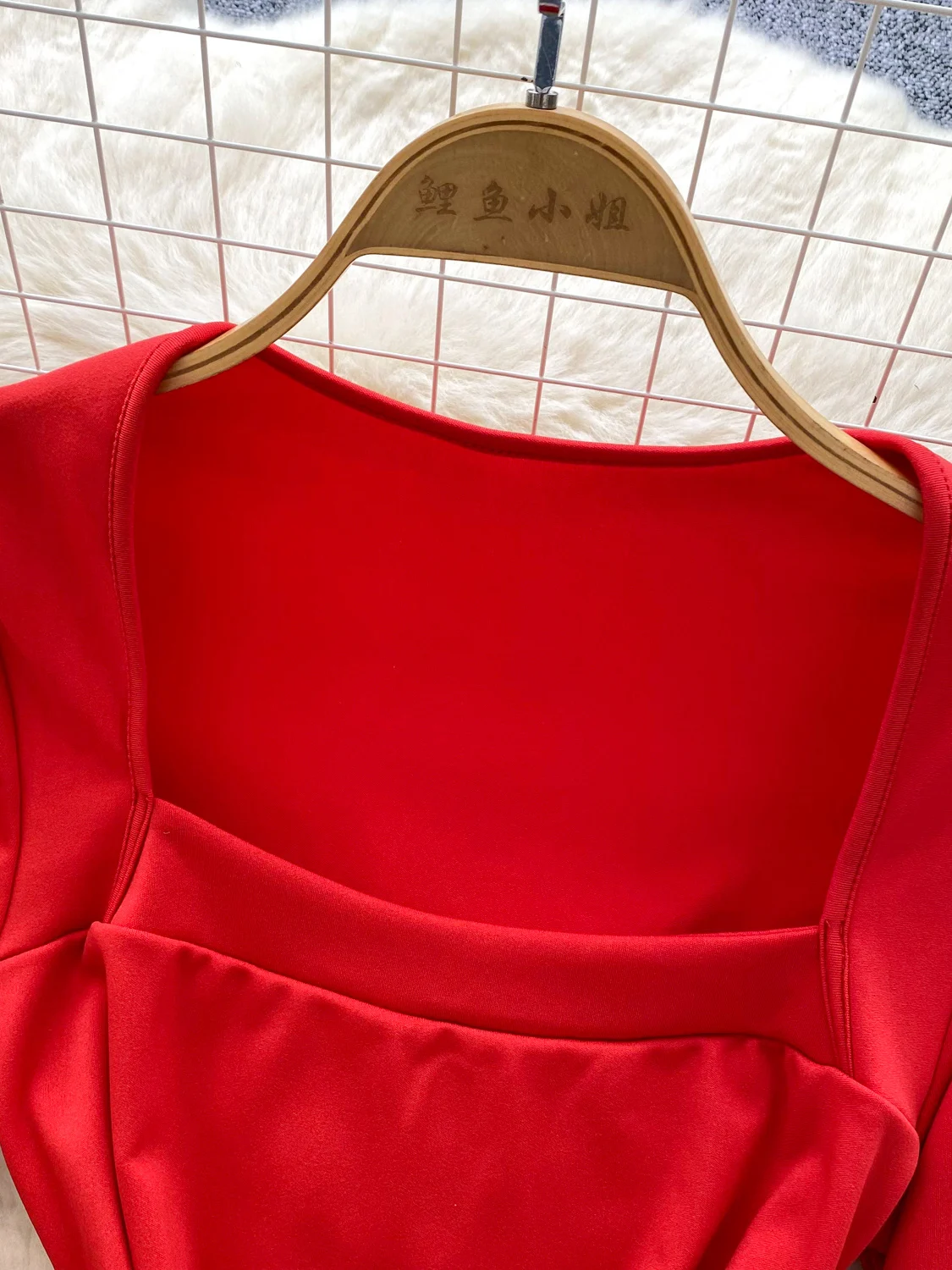 المرأة Y2k 2000s تي شيرت أحمر خمر Harajuku الجمالية Gyaru ساحة طوق تي شيرت كم طويل كبير الحجم تي شيرت الملابس 2025