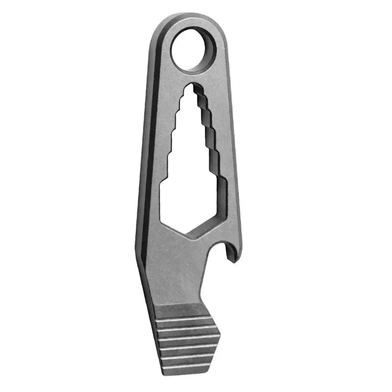 

1PC Bottle Opener Small Titanium Alloy Beer Opener Multifunctional Tool Women Men Pocket-Sized Bottle Opener for Beverages