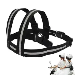 Motorcycle Safety Belt For Kids Adjustable Child Reflective Strip Electric Vehicle Safety Harness Accessories for motorcycles