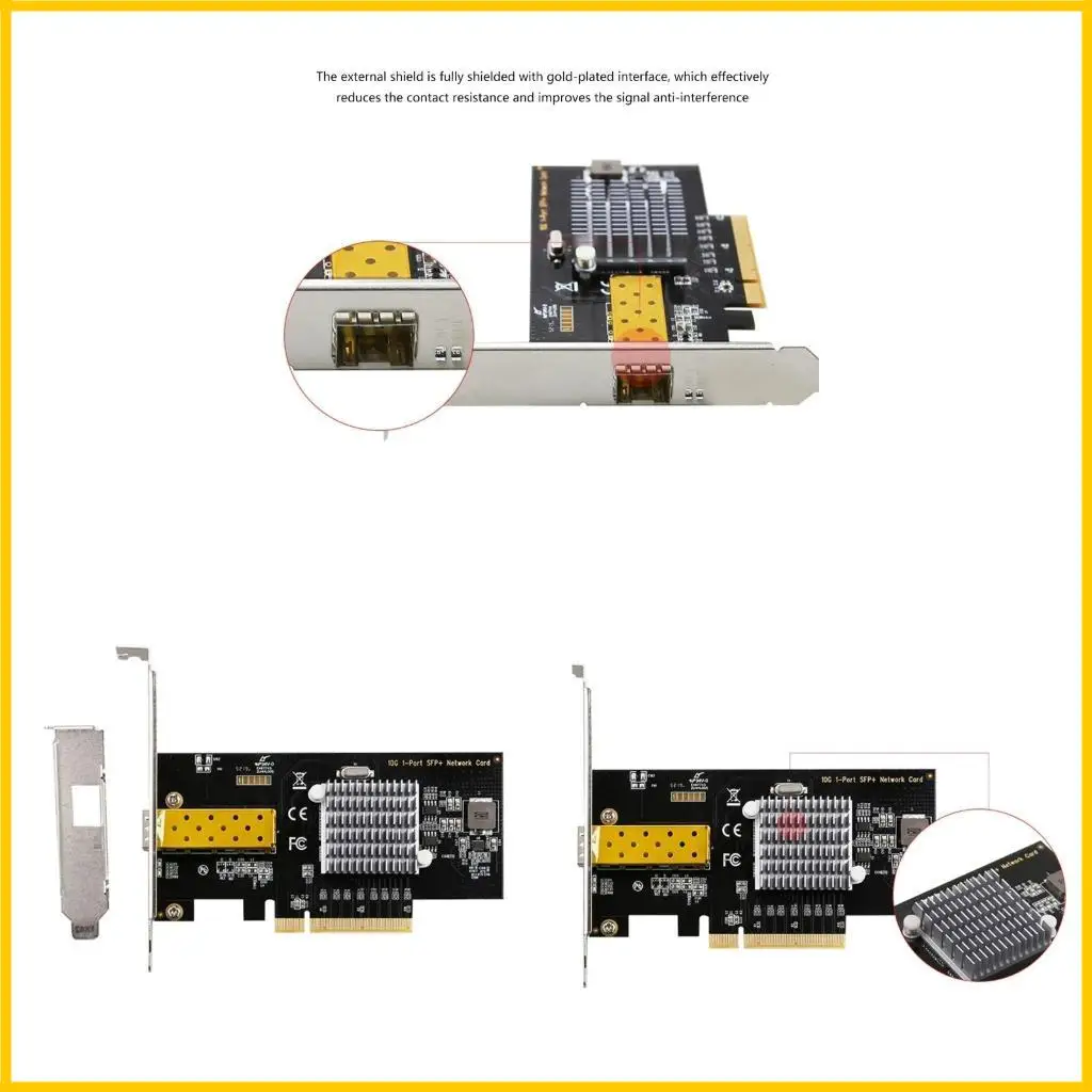 

TXA078 82599EN Desktop Card с одним SFP -портом PCIE Fiber LAN Card