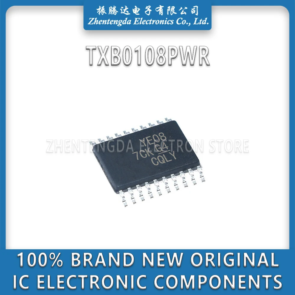 تقرير وتحليل لوحدة التحكم TXB0108PWR YE08 TXB0108 TXB IC Chip TSSOP-20