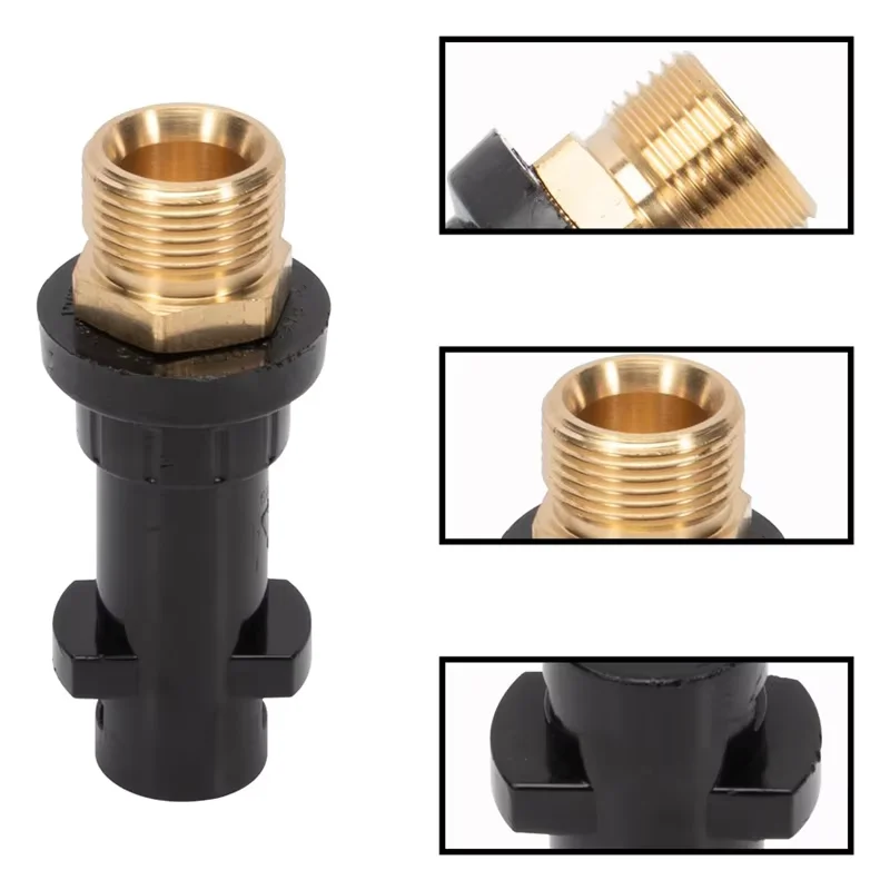 Pressure Washer Gun Adapter with M22 Quick Connect Male Fitting Compatible with Karcher K2 K3 K4 K5 K6 K7 High Pressure Washer