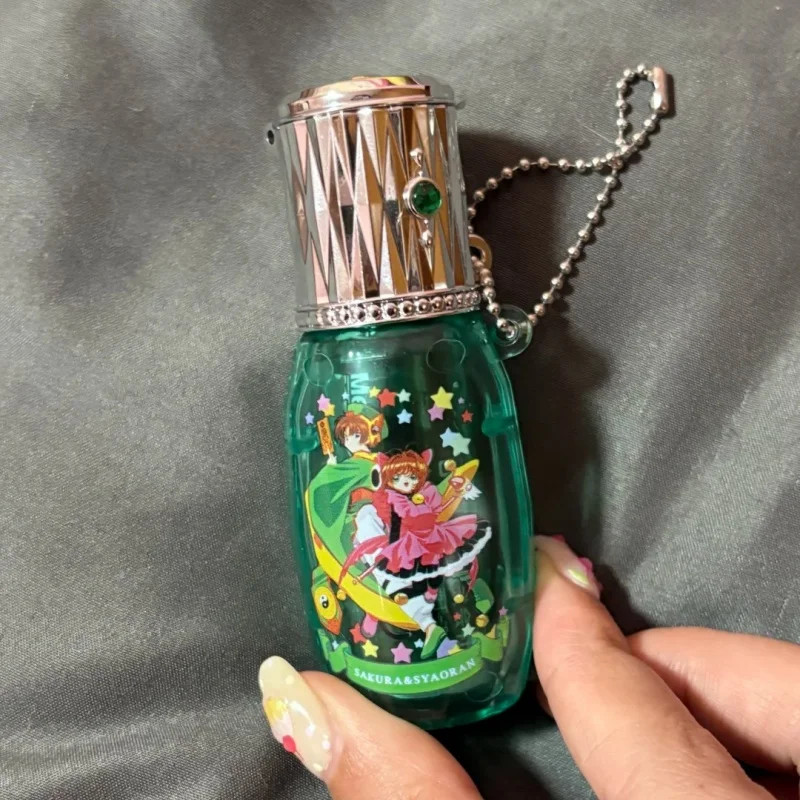 Bandai Genuine Card Captor Sakura Gashapon Toys Lipstick Protective Sleeve Pendant Series 2 Anime Figure Model Decoration Gifts