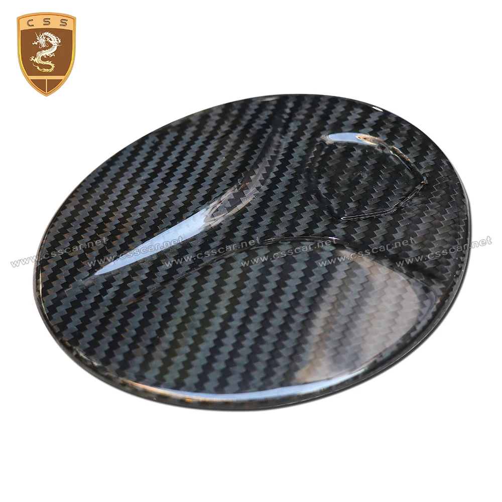 سيارة غطاء تغليف خزان الوقود الإسكان ملصق لفيراري 488 كابريستو نمط ألياف الكربون الجافة خزان الوقود غطاء الهواء الكسوة