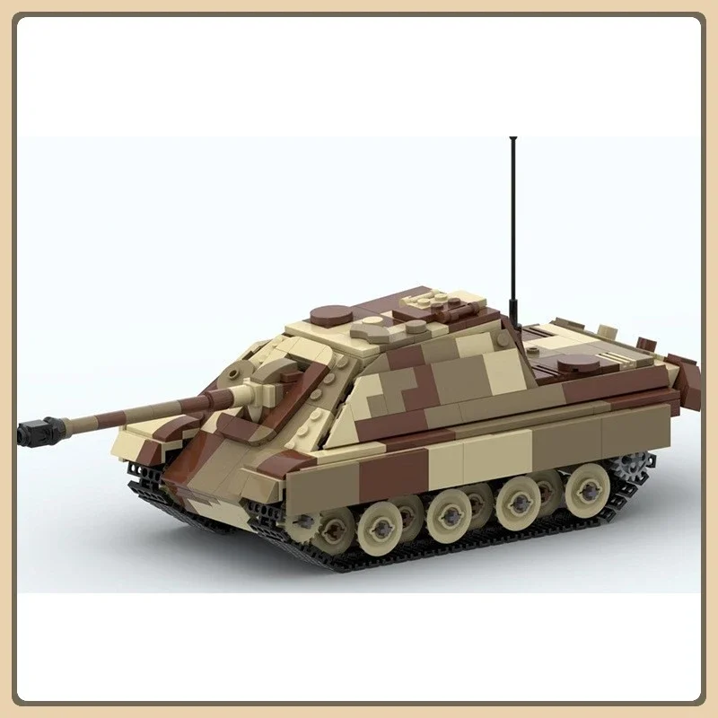

MOC-154175 Building Blocks World War II Cheetah tank model Military series Creative gift Puzzle building blocks Set
