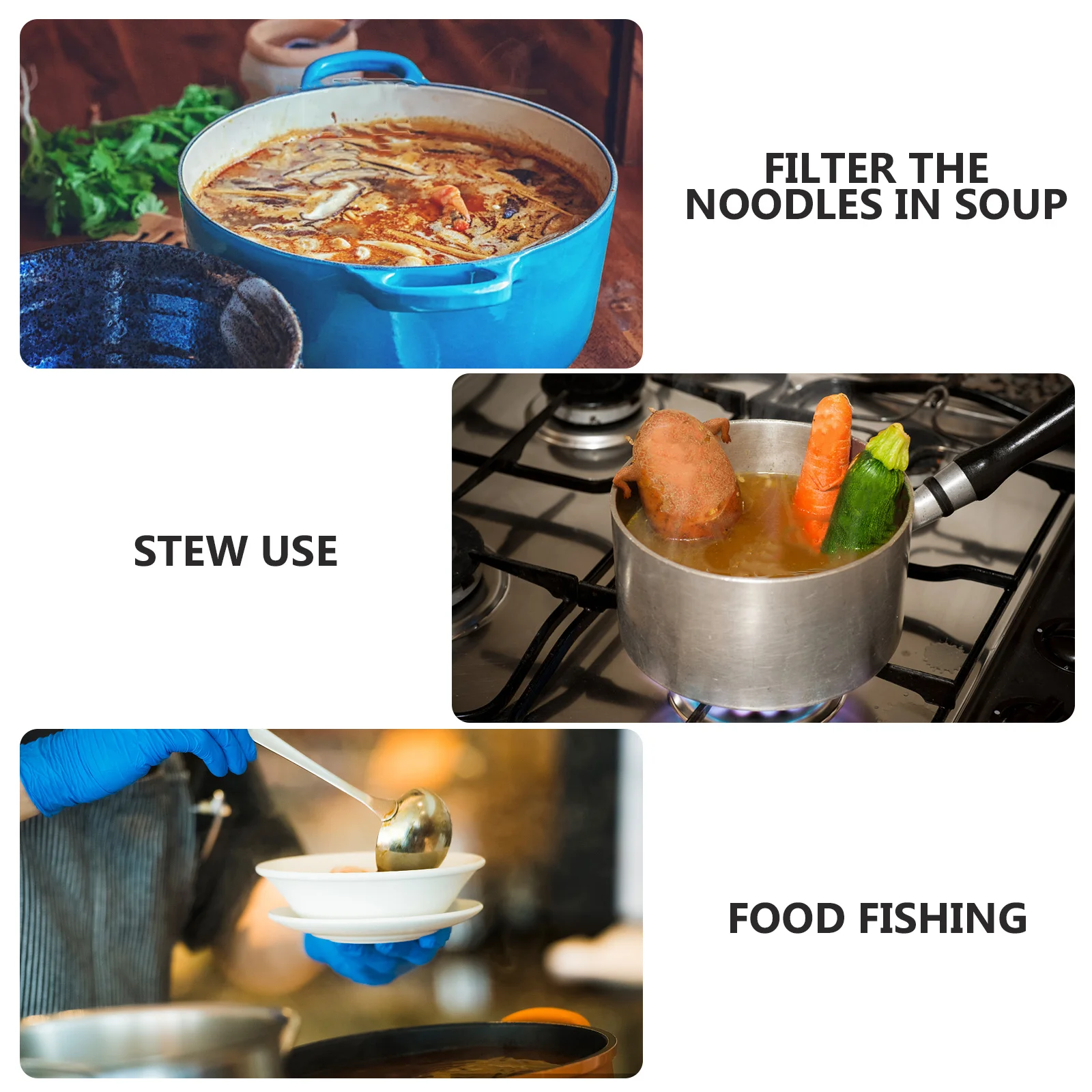 

2Pcs Stainless Steel Flour Sifter Flour Strainer Kitchen Supplies Mesh Sifting Tool for Baking Cooking Filtering