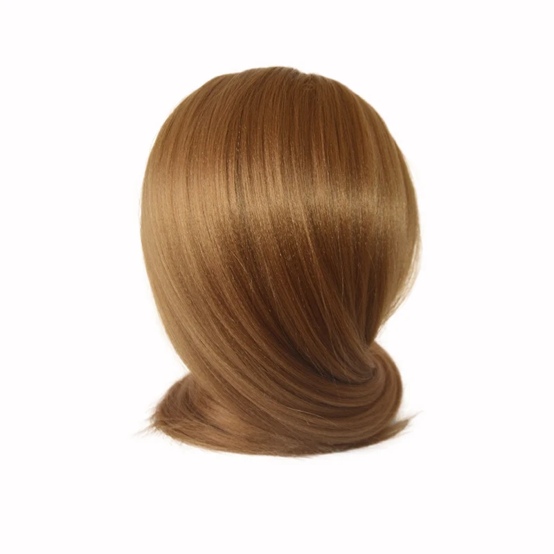 No Makeup Female Head Training Mannequins For Hairdressing Wig Head Practise Braid Hairstyle Manikin Head Dummy With Free Clamp