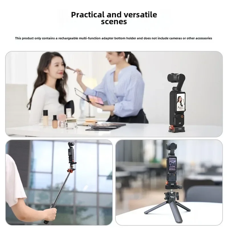 VRIG AC21 Multifunctional Upright Charging Base Quick Release Mount Adapter  for DJI OSMO Pocket 3
