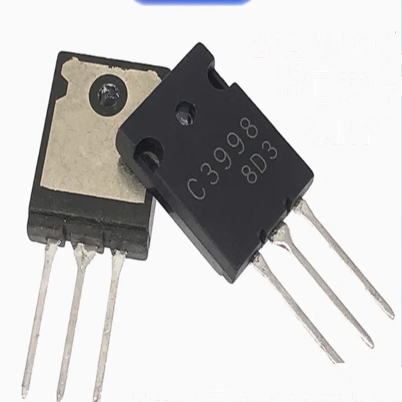 Bulk Pack 5-20PCS 2SC3998 TO3P Transistor Ultra-High 1500V Voltage High Power 25A NPN Horizontal Output with 250W Power for Elec