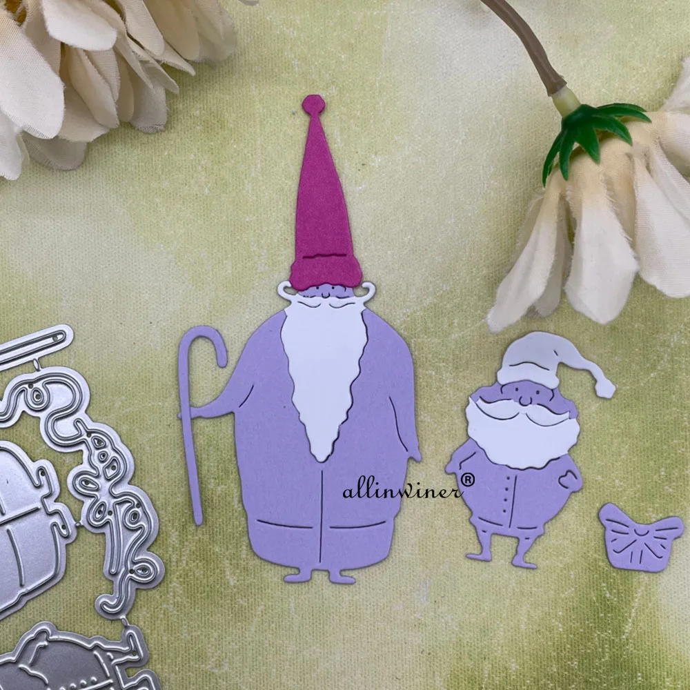 

Новая металлическая вырубная форма для декораций Санта-Клауса, трафарет для скрапбукинга, тиснения, карточек, альбомов и поделок своими руками