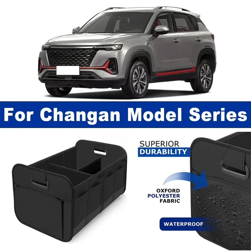 

Foldable Car Organizer Portable Storage Box With Side Net for Changan CS35 CS55 CS75 PLUS UNI-K UNI-T UNI-V Eado CX20 CX70