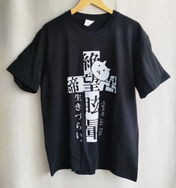 Herren-Baumwoll-T-Shirt, universell passend für Männer und Frauen, Rundhalsausschnitt aus Baumwolle, Y2K-Retro-Trendmuster, bedruckt, kurze Ärmel – Detail 4