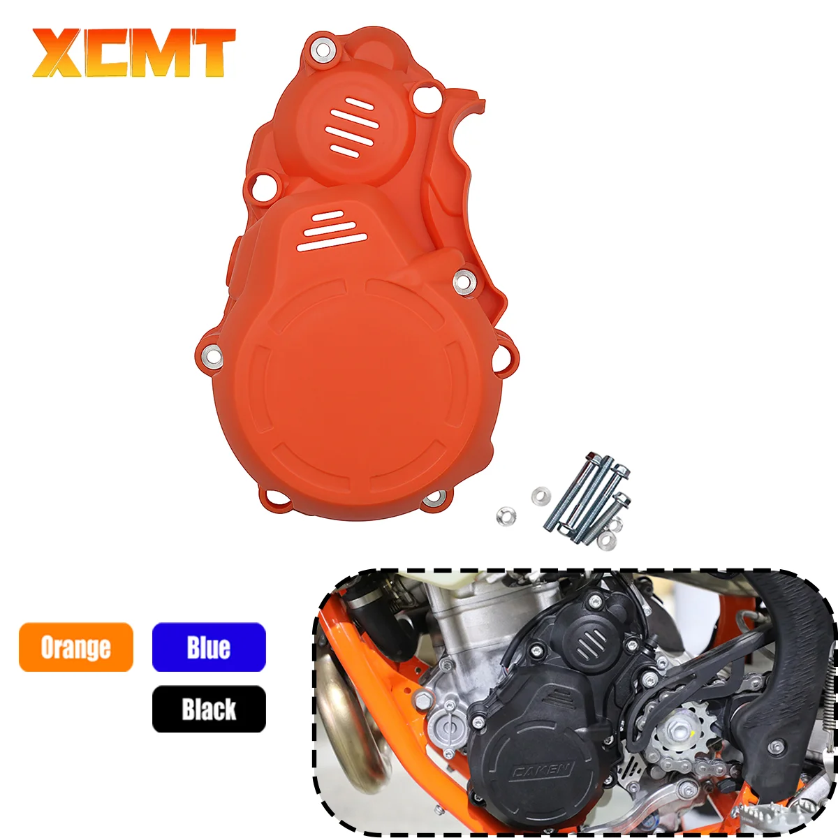 

Motorcycle Engine Ignition Clutch Cover Guard Protector For GASGAS KTM Husqvarna EXC-F XCF-W FREERIDE 4T FE S EC F 250 350