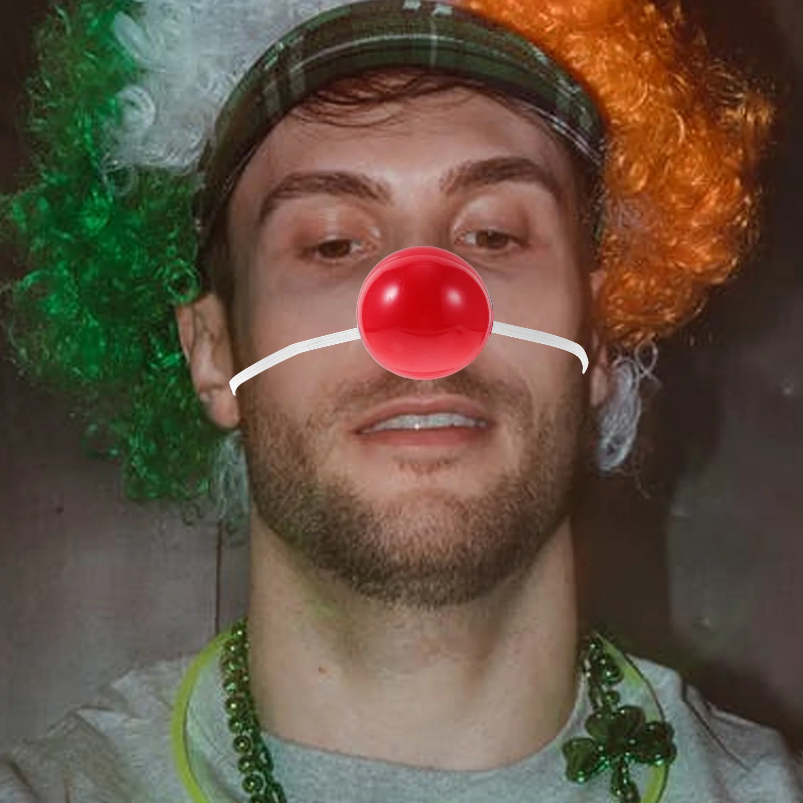 5 szt. Śmieszne świecące plastikowe akcesoria do kostiumu klauna LED na imprezy dla dzieci, anime, dekoracje świąteczne