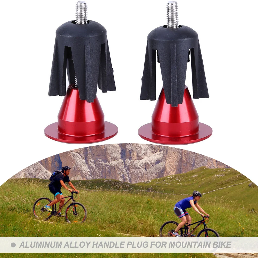 Mountain Bike Expansion Lock Aluminum Alloy Handlebar Bicycle Accessories Bar End Plugs Mountain Bike Accessories