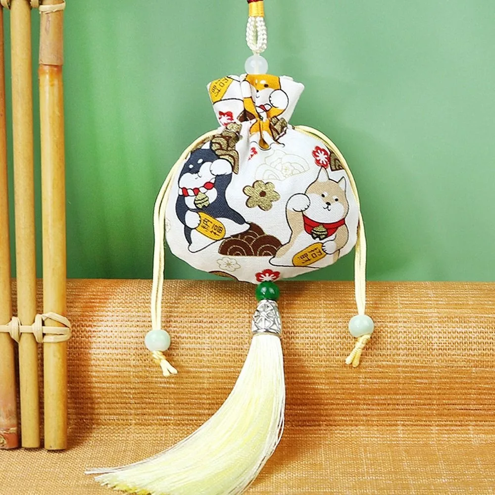 

Pattern Necklaces Case Tassel Multi Color Drawstring Purse Pouch Chinese Style Storage Bag Empty Sachet Women Jewelry Bag