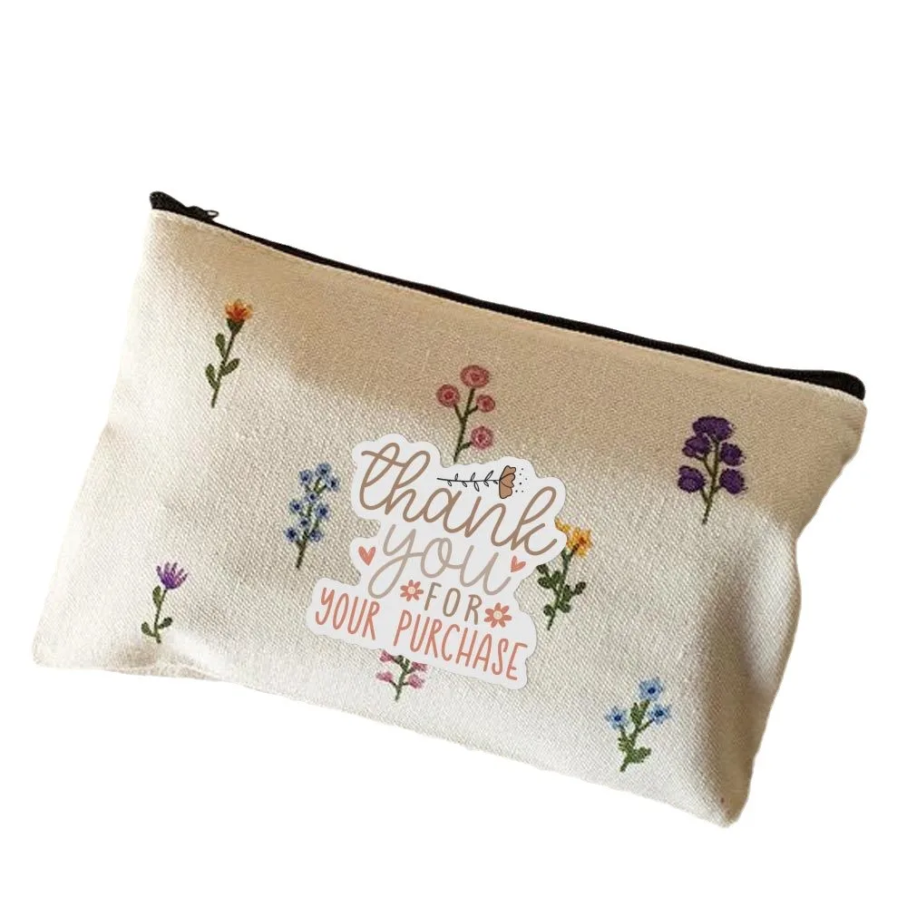 10sheets Thank You for You Order Small Business Paper Sticker Shipping Gift Box Envelope Sealing Lable Decor