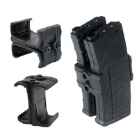 1pcs Universal Clip Rifle Dual Parallel Magazine for AK AR15 M4 Mag595 Airsoft Link Round Cartridge Speed Loader Gun Accessories