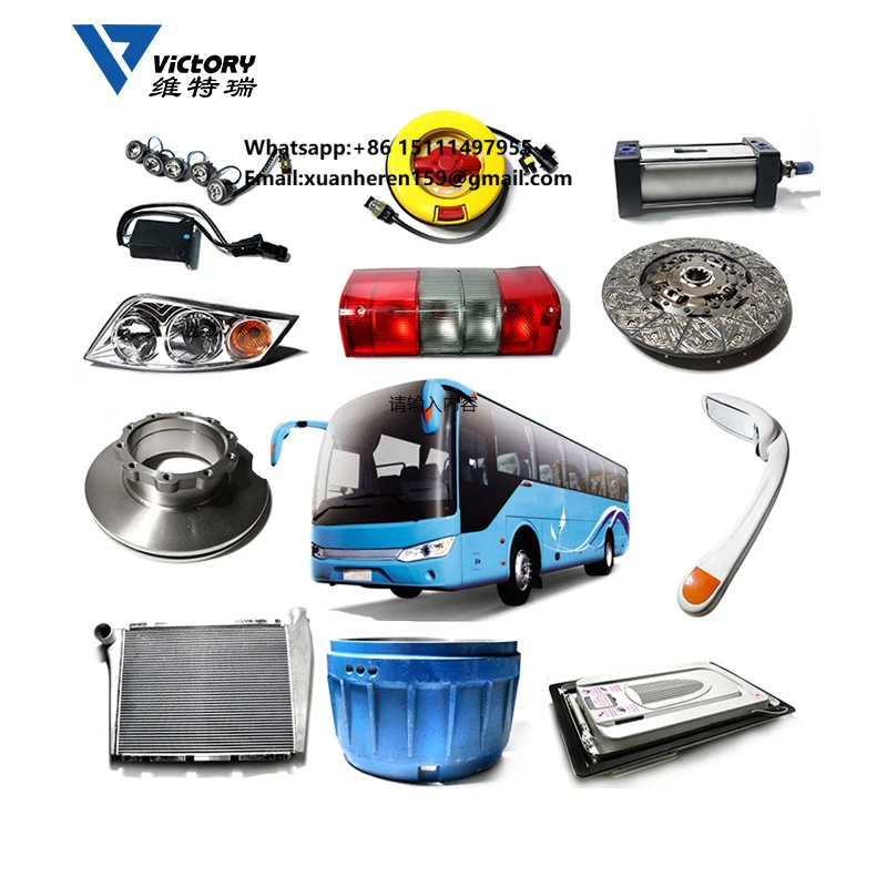 

Original bus accessory combination headlight 24V for Golden Dragn Higer Zhongtong King Long Ankai Bus Parts