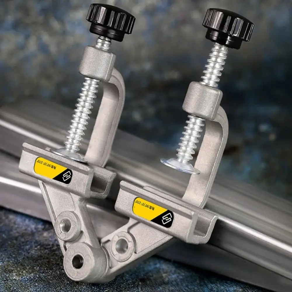 Supporto per morsetto angolare in acciaio inossidabile 90 / 10-180 gradi TC1/TCA2 Strumento per artefatto multiangolo Posizionatore per saldatura a tubo quadrato
