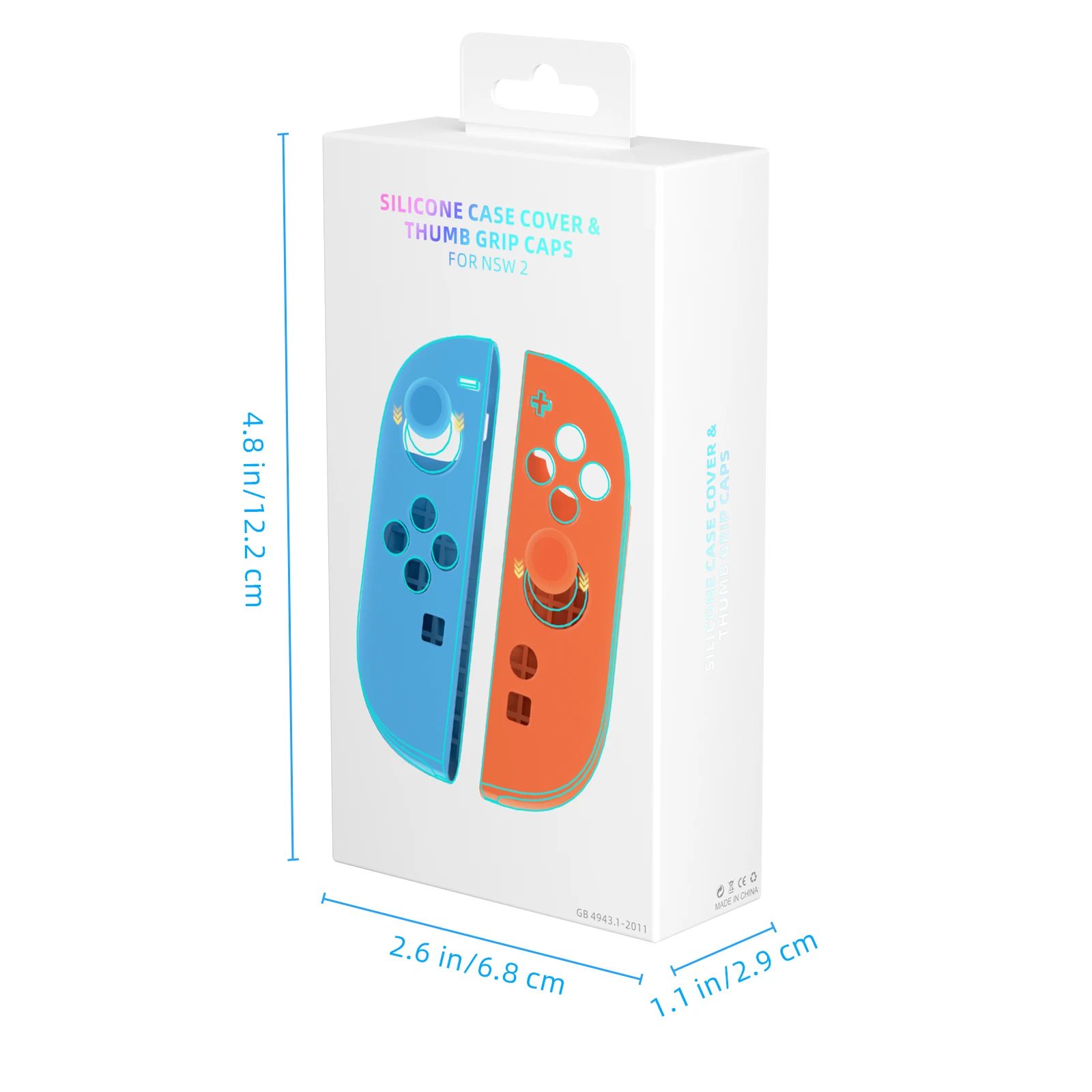 Silicone Cover Set for Switch 2,2 in 1 Protective Cover Case for