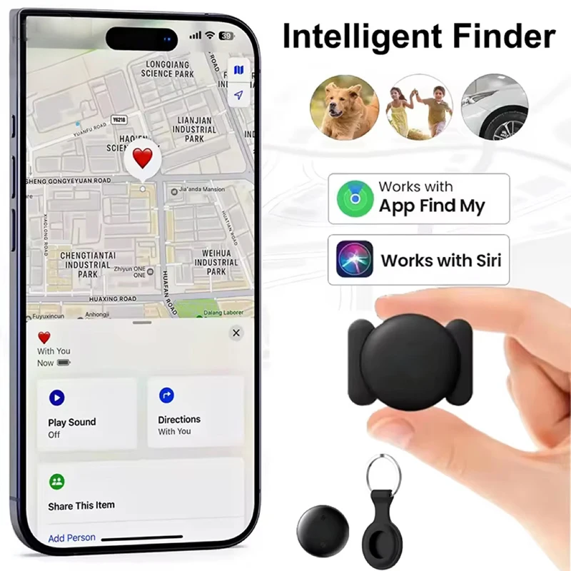 Xiaomi GPS Locator Huisdier Portemonnee Koffer Auto Global Positioning Tracking Ouderen Kinderen Anti Krijg Verloren Finder Voor iPhone Vind Mijn