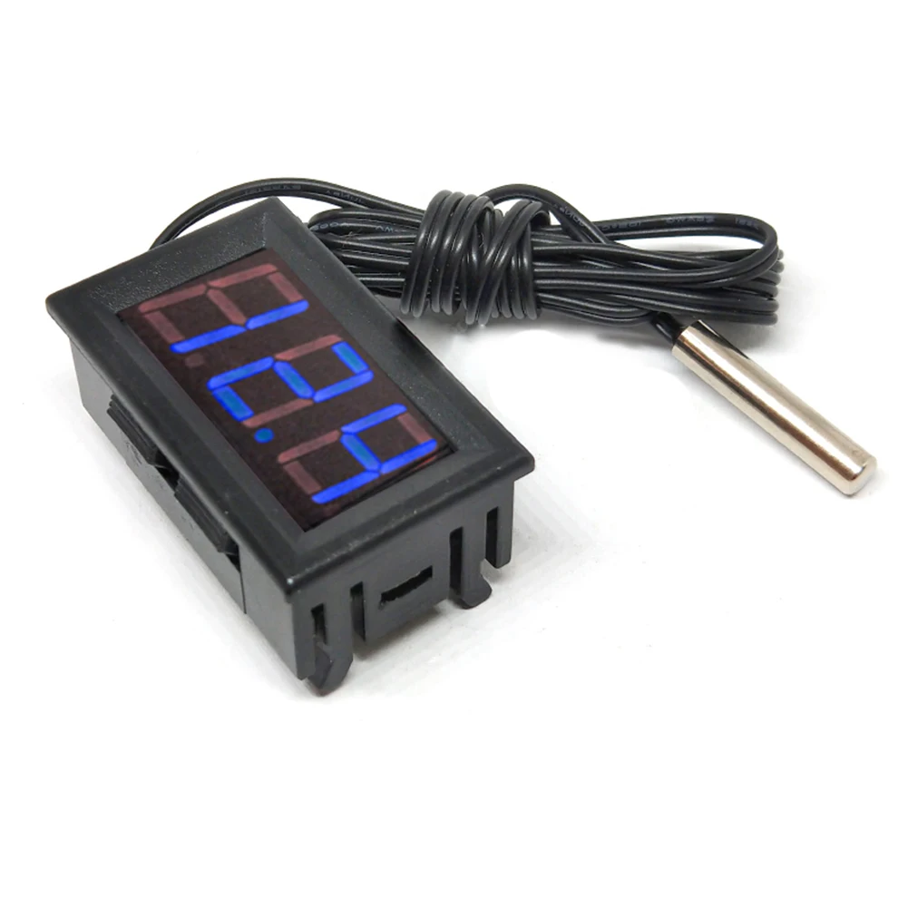 3-5 STKS Hoge Precisie LED Digitale Temperatuursensor Module Meter Detector Thermometer Tester Panel Gauge Temperatuur Instrument