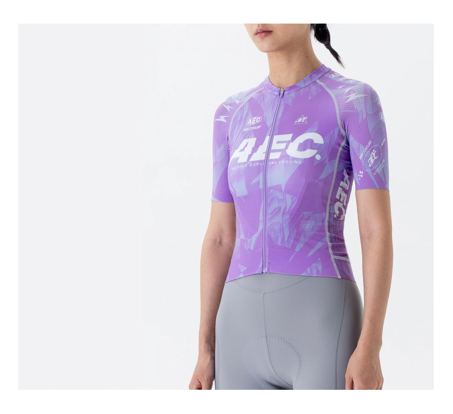 AEC.CYCLIST Herren Kurzarm-Radtrikot Leichtes Schnelltrocknendes Rennrad-Oberteil 2026 MTB Fahrrad Damen Trikot – Detail 6