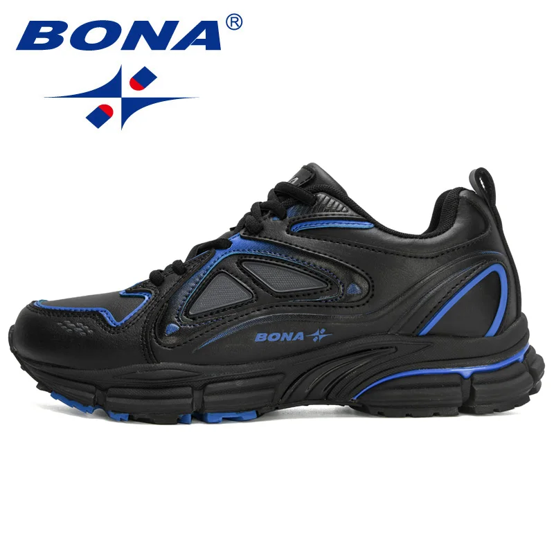 BONA 2023 New Designers Casual Shoes Men High Quality Thick Sole Soft Fashion Sneakers Man Luxury Brand Walking Shoes Mansculino