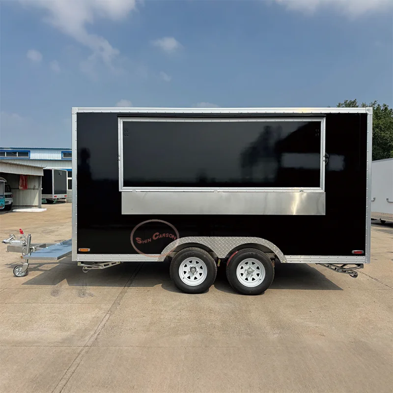 

New High Quality Industrial Commercial Factory Customized Quality Kitchen Food Truck Mobile Food Trailer
