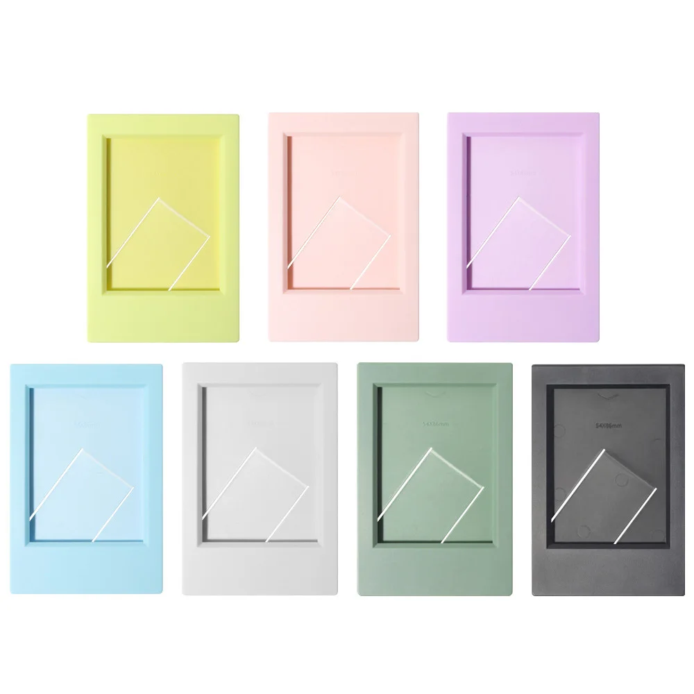 7 pc, Polaroid Photo Frame for Fujifilm Instax Mini 12 11 8 7S 25 50 70 90 instant photo 3 inch mini frame 7 different colours