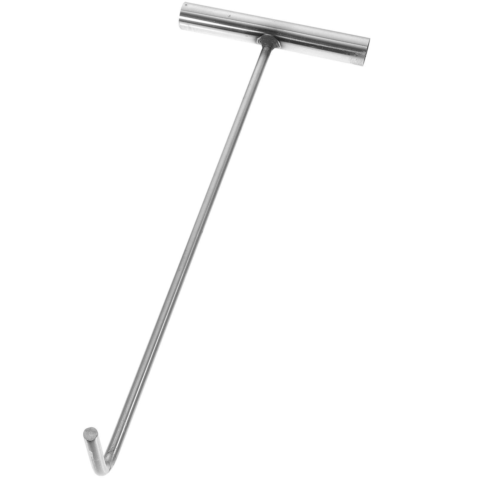 

Manhole Cover Hook Septic Tank Lifter Heavy Duty Spring Storm Drain Grate Lifting Tool Stainless Steel Shaped for Door Lid