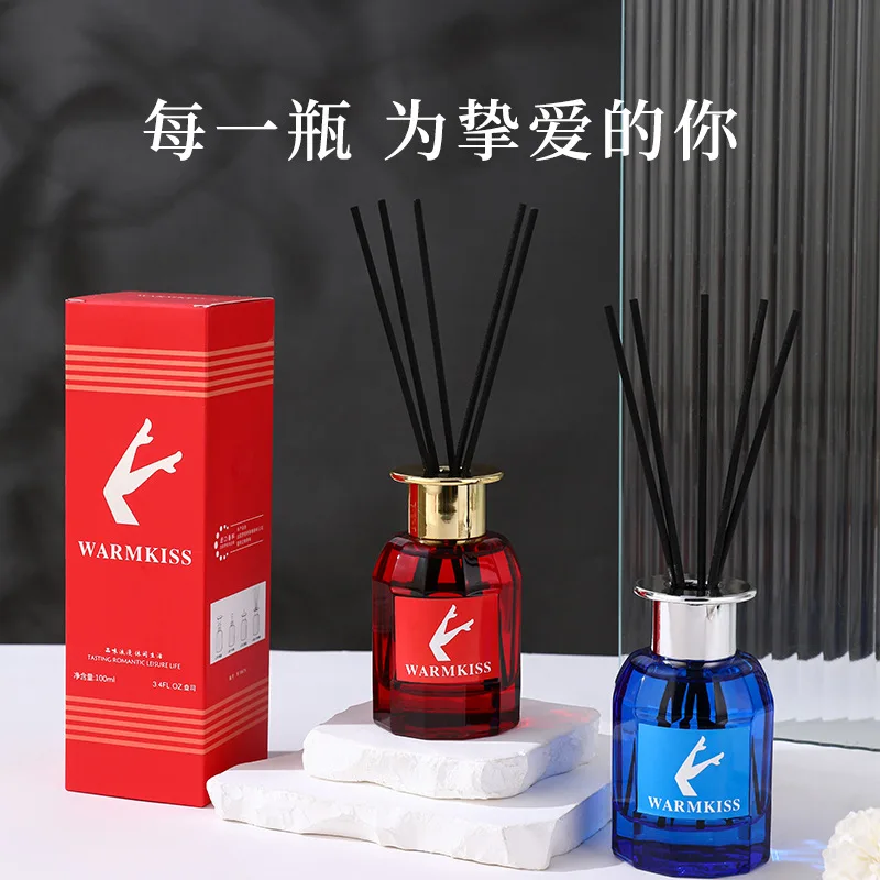 

Ароматический диффузор с ротанговыми палочками 100 мл, серия Scandal In Paris, стойкий цветочный аромат, освежитель воздуха для спальни, туалета, отеля