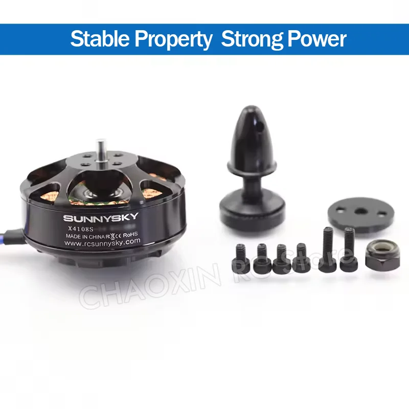 Sunnysky X4108S 380KV/480KV/600KV/690KV Brushless Motor 4-6S Outrunner For RC FPV Aircraft Multi-axis Drone Quadcopter