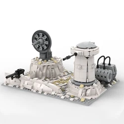 NEW 960PCS Famous star Movie MOC Battle on Hoth Rebel cannons model DIY creative ideas ChildrenToy Birthday Gift building blocks