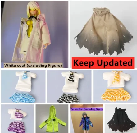 The New DIY Coat Is Cool Clothes Upgrade Kit For All 1/12 Mobile Suit Girl Figure SNAIL SHELL MILK TEA GIRL Accessories IN STOCK