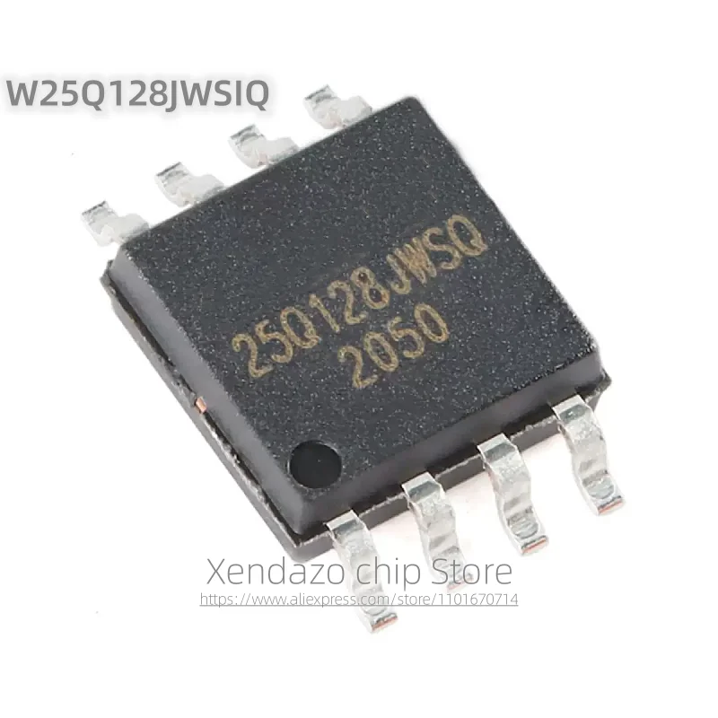 

10pcs/lot W25Q128JWSIQ 25Q128JWSIQ SOP-8 package Original genuine 1.8V 128M-bit Memory chip