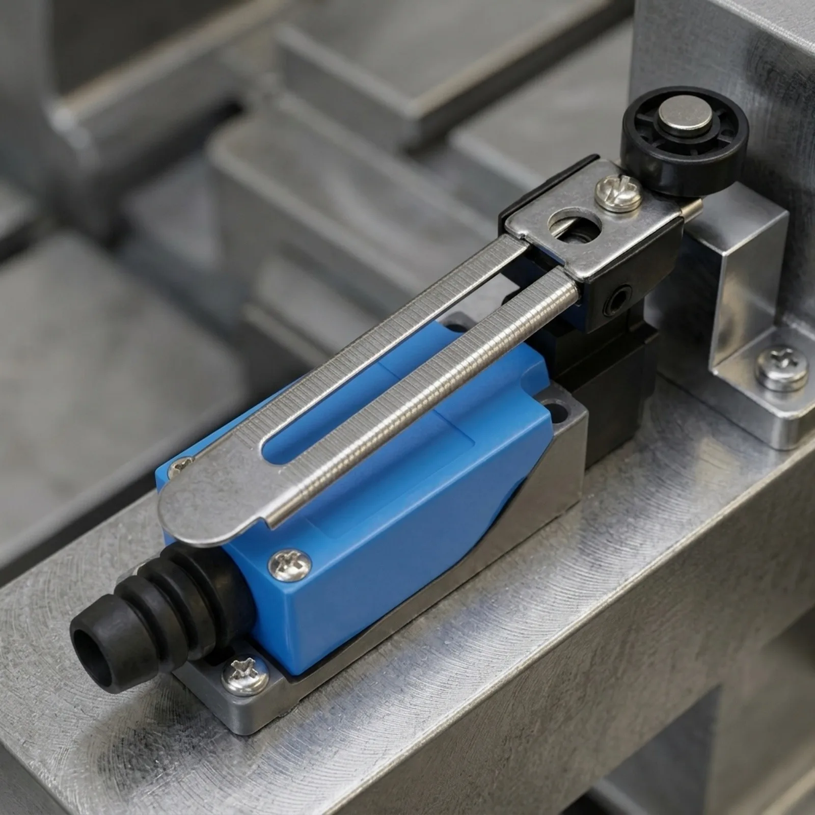ME 8108 Industrial Momentary Limit Switch with Fixed Thread Mounting for C Mill for plasma Systems Requiring AC250V 5A Input
